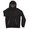 Fox Carp Men's LW Zip Hoodie (black/camo) 1 Fox Carp Men's LW Zip Hoodie (black/camo) -Hunters Headwear Winkel fox carp mens lw zip hoodie blackcamo