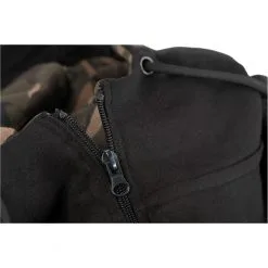 Fox Carp Men's LW Zip Hoodie (black/camo) -Hunters Headwear Winkel fox carp mens lw zip hoodie blackcamo 5
