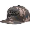 Fox Carp Unisex Flat Peak College Snapback (camo) -Hunters Headwear Winkel fox carp unisex flat peak college snapback camo