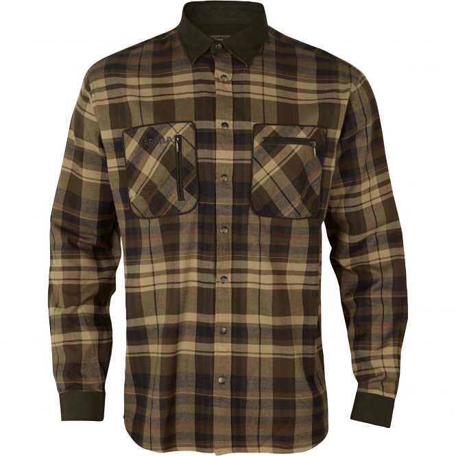 Härkila Men's Hunting Shirt Pajala (beige Brown) 3 Härkila Men's Hunting Shirt Pajala (beige Brown)