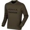 Härkila Men's Sweatshirt Logo (willow Green) -Hunters Headwear Winkel haerkila mens sweatshirt logo willow green