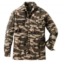 Il Lago Basic Men's Fleece Shirt Nandu (Camouflage)