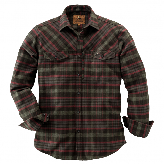 Il Lago Prestige Men's Flannel Shirt Bjarne 3 Il Lago Prestige Men's Flannel Shirt Bjarne