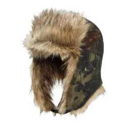 Il Lago Prestige Unisex Camou Thermal Cap Trapper