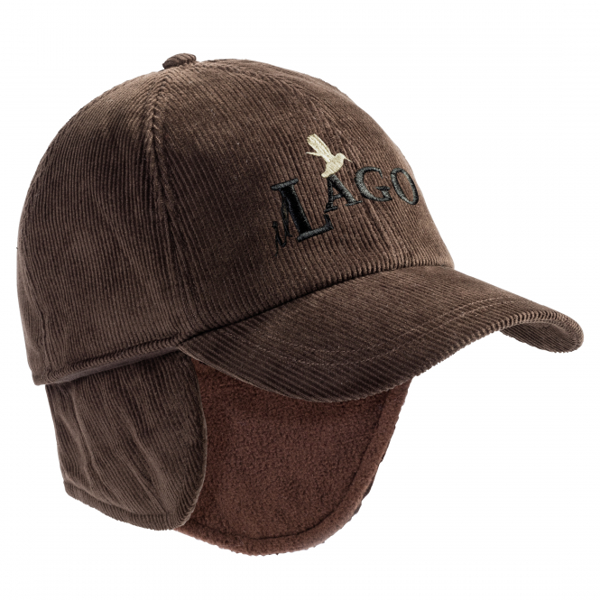 Il Lago Prestige Unisex Cord Cap Gero (Brown) 4 Il Lago Prestige Unisex Cord Cap Gero (Brown) - Afbeelding 2