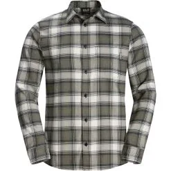 Jack Wolfskin Men's Long Sleeve Shirt Hiking Trail