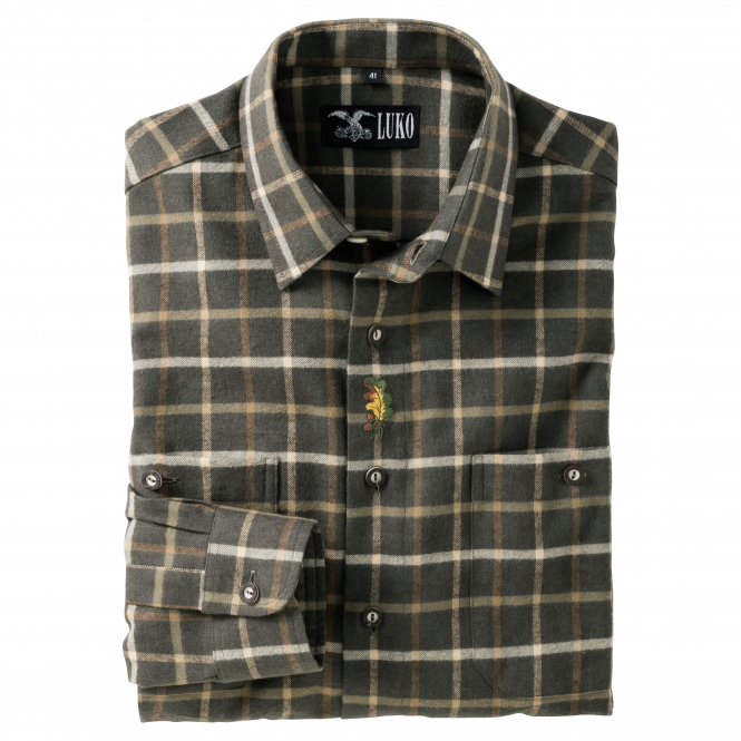 Luko Men's Longsleeve Shirt (with Oak Leaves) 4 Luko Men's Longsleeve Shirt (with Oak Leaves) - Afbeelding 2