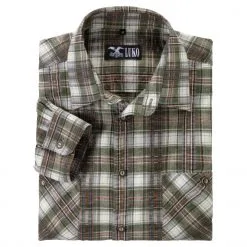 Luko Men's Shirt Seersucker (large Checkered) 5 Luko Men's Shirt Seersucker (large Checkered) -Hunters Headwear Winkel luko mens shirt seersucker large checkered 1