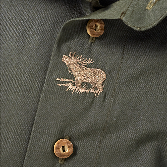 Luko Men's Short Sleeve Shirt Deer 5 Luko Men's Short Sleeve Shirt Deer - Afbeelding 3