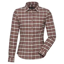 Luko Women's Blouse (red Checkered)