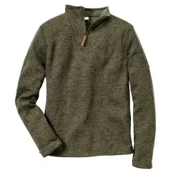 Voorkant 11 OS-Trachten OS Trachten Men's Knitted Fleece Troyer