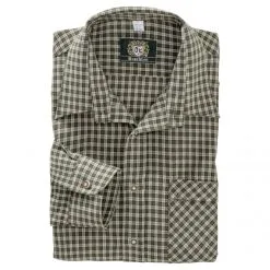 OS-Trachten OS Trachten Men's Longsleeve Shirt (olive Green Checkered) 5 OS-Trachten OS Trachten Men's Longsleeve Shirt (olive Green Checkered) -Hunters Headwear Winkel os trachten mens longsleeve shirt olive green checkered 1665061505 1