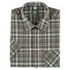 OS-Trachten OS Trachten Men's Shortsleeve Shirt (checkered, With Breast Pocket) -Hunters Headwear Winkel os trachten mens shortsleeve shirt checkered with breast pocket
