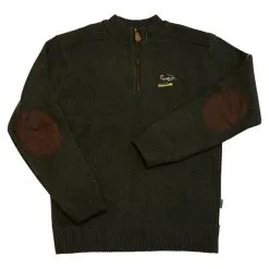 Percussion Men's Pullover (with Embroidered Motif)