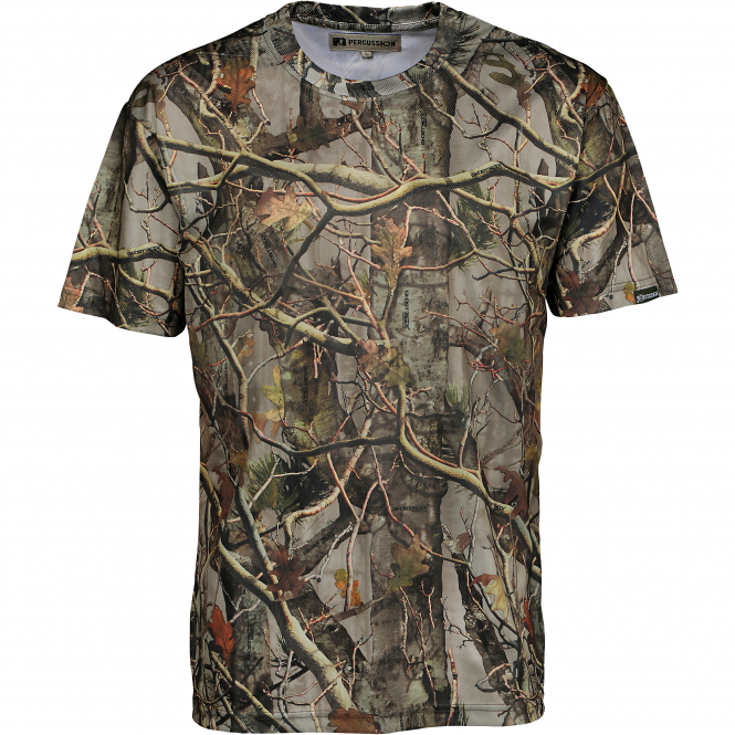 Percussion Men's T-shirt Ghost Camou Forest 3 Percussion Men's T-shirt Ghost Camou Forest