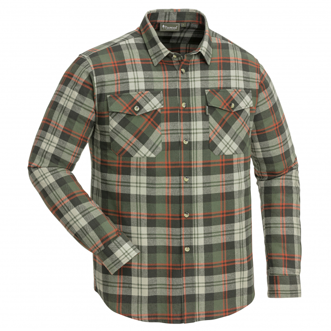 Pinewood Men's Flannel Shirt Härjedalen 3 Pinewood Men's Flannel Shirt Härjedalen