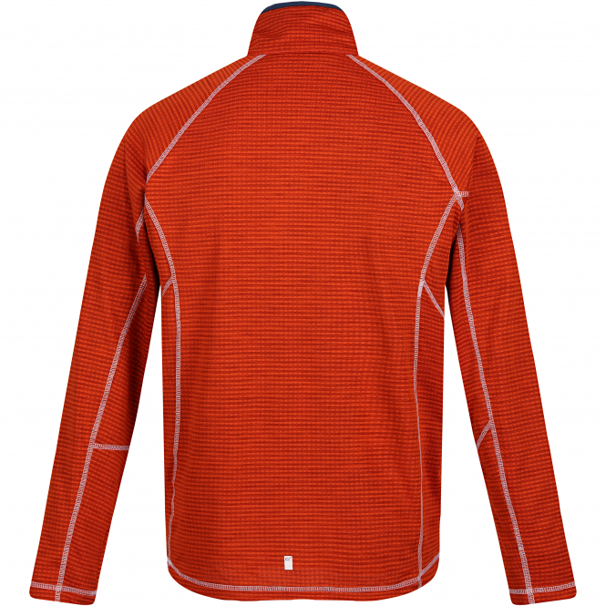 Regatta Men's Yonder Fleece Top (rusty Orange) 4 Regatta Men's Yonder Fleece Top (rusty Orange) - Afbeelding 2