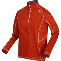 Regatta Men's Yonder Fleece Top (rusty Orange) 8 Regatta Men's Yonder Fleece Top (rusty Orange) -Hunters Headwear Winkel regatta mens yonder fleece top rusty orange 2