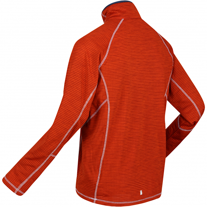 Regatta Men's Yonder Fleece Top (rusty Orange) 6 Regatta Men's Yonder Fleece Top (rusty Orange) - Afbeelding 4