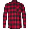 Seeland Men's Toronto Long Sleeve Shirt (red Check) 2 Seeland Men's Toronto Long Sleeve Shirt (red Check) -Hunters Headwear Winkel seeland mens toronto long sleeve shirt red check