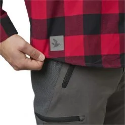 Seeland Men's Toronto Long Sleeve Shirt (red Check) -Hunters Headwear Winkel seeland mens toronto long sleeve shirt red check 4