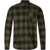 Seeland Men's Toronto Long-sleeved Shirt (green Check) 2 Seeland Men's Toronto Long-sleeved Shirt (green Check) -Hunters Headwear Winkel seeland mens toronto longsleeved shirt green check